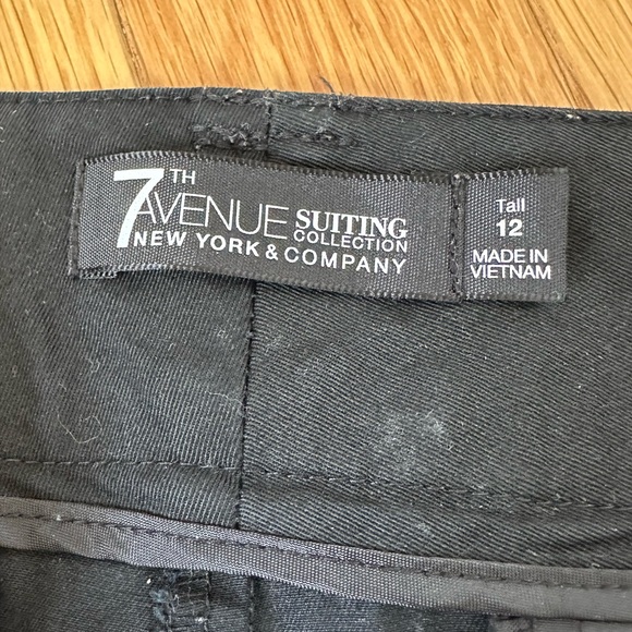 Women’s New York & Company Black Trousers Size 12 - Picture 8 of 9